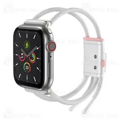 بند ساعت اپل واچ Baseus Lockable Rope Strap for AP Watch Series 3/4/5/6/SE 42mm/44mm LBAPWA4-BGY