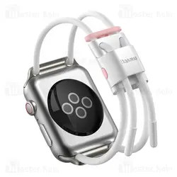 بند ساعت اپل واچ Baseus Lockable Rope Strap for AP Watch Series 3/4/5/6/SE 42mm/44mm LBAPWA4-BGY