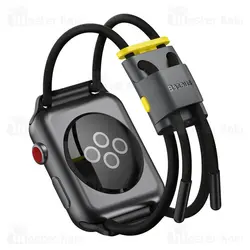بند ساعت اپل واچ Baseus Lockable Rope Strap for AP Watch Series 3/4/5/6/SE 42mm/44mm LBAPWA4-BGY