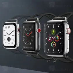 بند ساعت اپل واچ Baseus Lockable Rope Strap for AP Watch Series 3/4/5/6/SE 42mm/44mm LBAPWA4-BGY