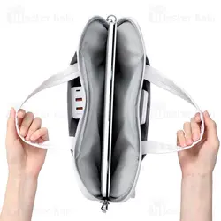 کیف لپ تاپ بیسوس Baseus Basics Series 15 inch Shoulder Computer Bag LBJN-H0G سایز 15 اینچ