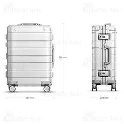 چمدان فلزی شیائومی Xiaomi Metal Carry-On Luggage 20 ظرفیت 31 لیتر