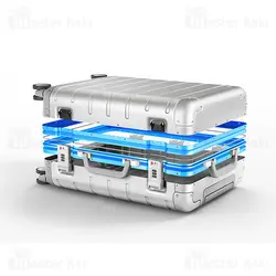 چمدان فلزی شیائومی Xiaomi Metal Carry-On Luggage 20 ظرفیت 31 لیتر