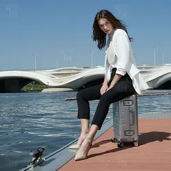 چمدان فلزی شیائومی Xiaomi Metal Carry-On Luggage 20 ظرفیت 31 لیتر