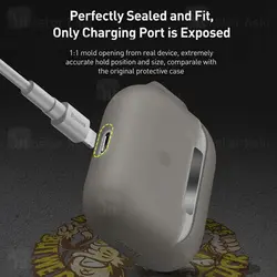 کاور محافظ سیلیکونی ایرپاد پرو بیسوس Baseus Let's Go Silica Case WIAPPOD-D02