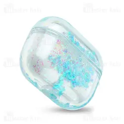 کاور آکواریومی ایرپاد Apple AirPods Pro / Pro 2 Kingxbar Swarovski Galaxy Series Aqua