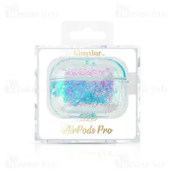 کاور آکواریومی ایرپاد Apple AirPods Pro / Pro 2 Kingxbar Swarovski Galaxy Series Aqua