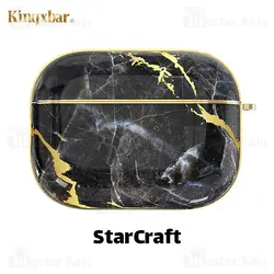 کاور ایرپاد پرو Apple AirPods Pro / Pro 2 Kingxbar Swarovski Marble Series