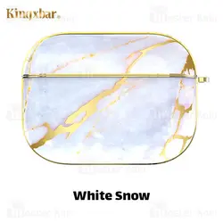 کاور ایرپاد پرو Apple AirPods Pro / Pro 2 Kingxbar Swarovski Marble Series