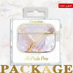 کاور ایرپاد پرو Apple AirPods Pro / Pro 2 Kingxbar Swarovski Marble Series