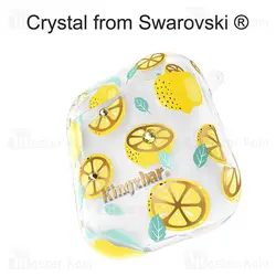 کاور ایرپاد Apple Airpods 1 / 2 Kingxbar Swarovski Fresh Series Lemon