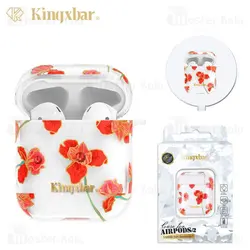 کاور ایرپاد Apple Airpods 1 / 2 Kingxbar Swarovski Fresh Series Kapok