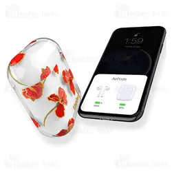 کاور ایرپاد Apple Airpods 1 / 2 Kingxbar Swarovski Fresh Series Kapok