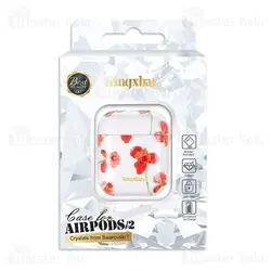 کاور ایرپاد Apple Airpods 1 / 2 Kingxbar Swarovski Fresh Series Kapok