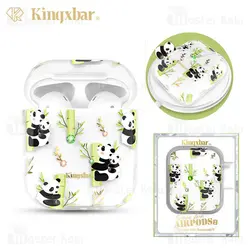 کاور ایرپاد Apple Airpods 1 / 2 Kingxbar Swarovski Adorkable Series Panda