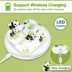 کاور ایرپاد Apple Airpods 1 / 2 Kingxbar Swarovski Adorkable Series Panda