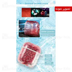 کاور آکواریومی ایرپاد Apple Airpods 1 / 2 Kingxbar Swarovski Galaxy Series Aqua