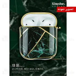 کاور محافظ ایرپاد Apple Airpods 1 / 2 Kingxbar Swarovski Marble Series StarCraft