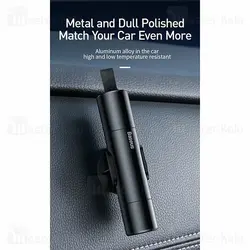 چکش اضطراری بیسوس Baseus Sharp Tool Safety Hammer CRSFH-0G دارای کاتر کمربند