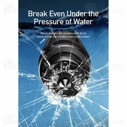 چکش اضطراری بیسوس Baseus Sharp Tool Safety Hammer CRSFH-0G دارای کاتر کمربند