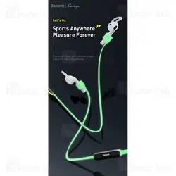 بند نگهدارنده اپل ایرپاد بیسوس Baseus ARAPPOD-BGY Fluorescent Ring Sports Silicone Lanyard Sleeve