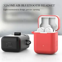 کاور محافظ سیلیکونی شیائومی Xiaomi Mi Air True / Mi True Earphones Lite TWSEJ03WM همراه با قلاب آویز