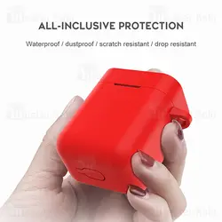 کاور محافظ سیلیکونی شیائومی Xiaomi Mi Air True / Mi True Earphones Lite TWSEJ03WM همراه با قلاب آویز
