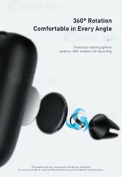 هولدر و دستگاه بخور سرد بیسوس Baseus Mini Spaceship Car Holder DHMNC-01