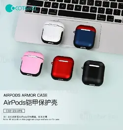کاور محافظ ایرپاد کوتتسی Coteetci CS8123 / AP8 Armor Case For Airpods
