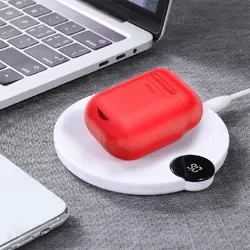 کیف شارژ وایرلس ایرپاد بیسوس Baseus Wireless Charger Case WIAPPOD-01