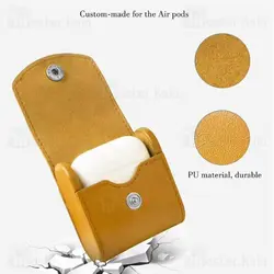 کاور محافظ ایرپاد جی کیس G-Case Airpod Leather Protective Case