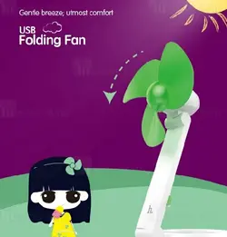 پنکه رومیزی فانتزی HOCO F4 Mini Fan USB