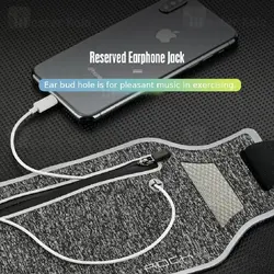 کیف کمری ورزشی راک Rock Slim Sport Waist Bag 2 مناسب گوشی های 7 اینچ