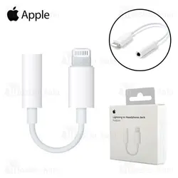 کابل تبدیل اصلی انتقال صدا 3.5 میلی متری به لایتنینگ آیفون