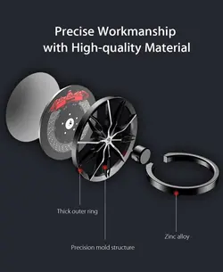 اسپینر و حلقه نگهدارنده گوشی بیسوس Ring Bracket