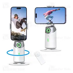 گیمبال و استبلایزر موبایل پرودو Porodo 360 Rotating AI Tracking Mount PD-GAIFTGR با تشخیص حرکت