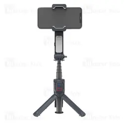 گیمبال و استبلایزر موبایل پرودو Porodo 2-Axis Gimbal Stabilizer PD-ASGMRC دارای سه پایه و چراغ