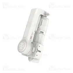 گیمبال و استبلایزر موبایل پرودو Porodo 2-Axis Gimbal Stabilizer PD-ASGMRC دارای سه پایه و چراغ