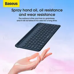 کیبورد بلوتوث بیسوس Baseus K02 Wireless Keyboard B00955500112-00 مخصوص تبلت