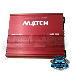آمپلی فایر 4 کانال برند مچ مدل AVK_70AB