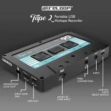 رکوردر ضبط صدا و قابل حمل ریلوپ Reloop Tape 2 Portable USB Recorder