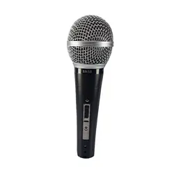 میکروفن شور بدنه فلزی کپی مدل  Shure dynamic microphone model SM58