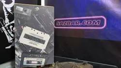 کاخن ( طرح نوار کاست ) قابل کوک سازبار SAZBAR CAJON CASET - فروشگاه اینترنتی ساز بار