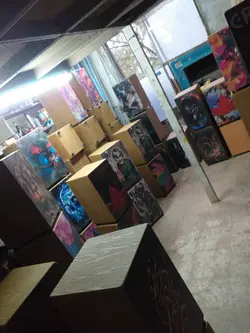 کاخن ( طرح نوار کاست ) قابل کوک سازبار SAZBAR CAJON CASET - فروشگاه اینترنتی ساز بار