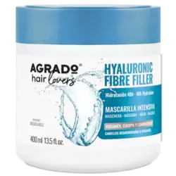 ماسک موی هیالورونیک فایبر فیلر آگرادو | Agrado Intensive Mask Hyaluronic Fibre Filler 400ml - فروشگاه ناو فور یو