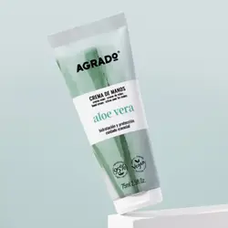 کرم دست تیوپی آلوئه ورا آگرادو | Agrado Hand Cream Aloe Vera 75ml - فروشگاه ناو فور یو