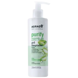 ژل شستشوی صورت آلوئه ورا آگرادو | Agrado Purify Facial Cleansing Gel 250ml - فروشگاه ناو فور یو