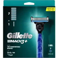 ژیلت مچ 3 پلاس 7 یدک | Gillette Mach3 Razor - فروشگاه ناو فور یو