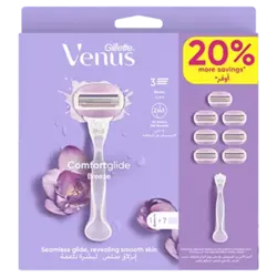 ژیلت ونوس بریز 7 یدک | Gillette Venus ComfortGlide Breeze Razor - فروشگاه ناو فور یو