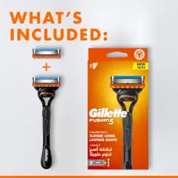 ژیلت فیوژن 5 با 2 یدک | Gillette Fusion5 H2 Men's Razor - فروشگاه ناو فور یو